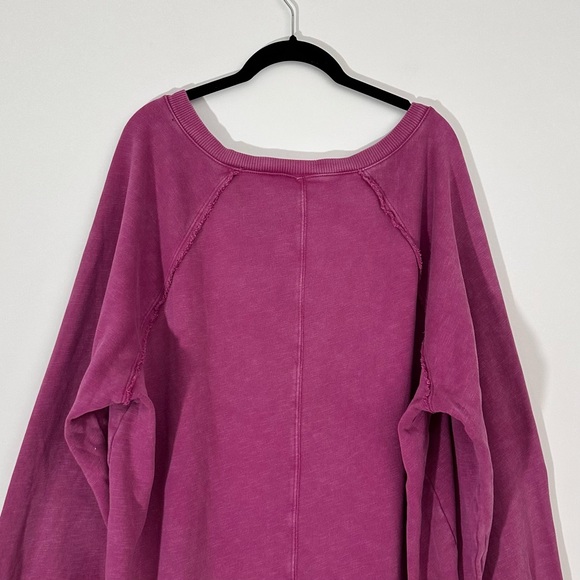 Pilcro Notch Neck Sweatshirt Size XL - Picture 9 of 12